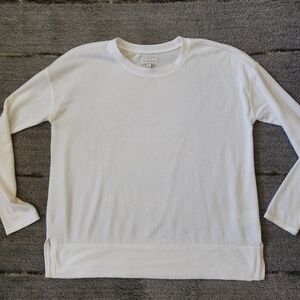 Lucky Brand Classic Cream Crewneck Sweater